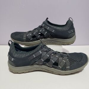 Skechers Blue Slip On Women's Summer Activewear Walking Shoe Sz 8